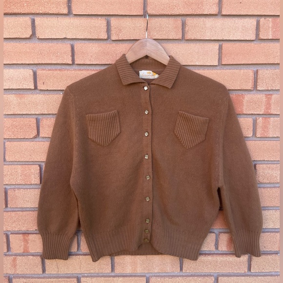 Vintage Connaught Cashmere Cardigan Sweater - Picture 12 of 15